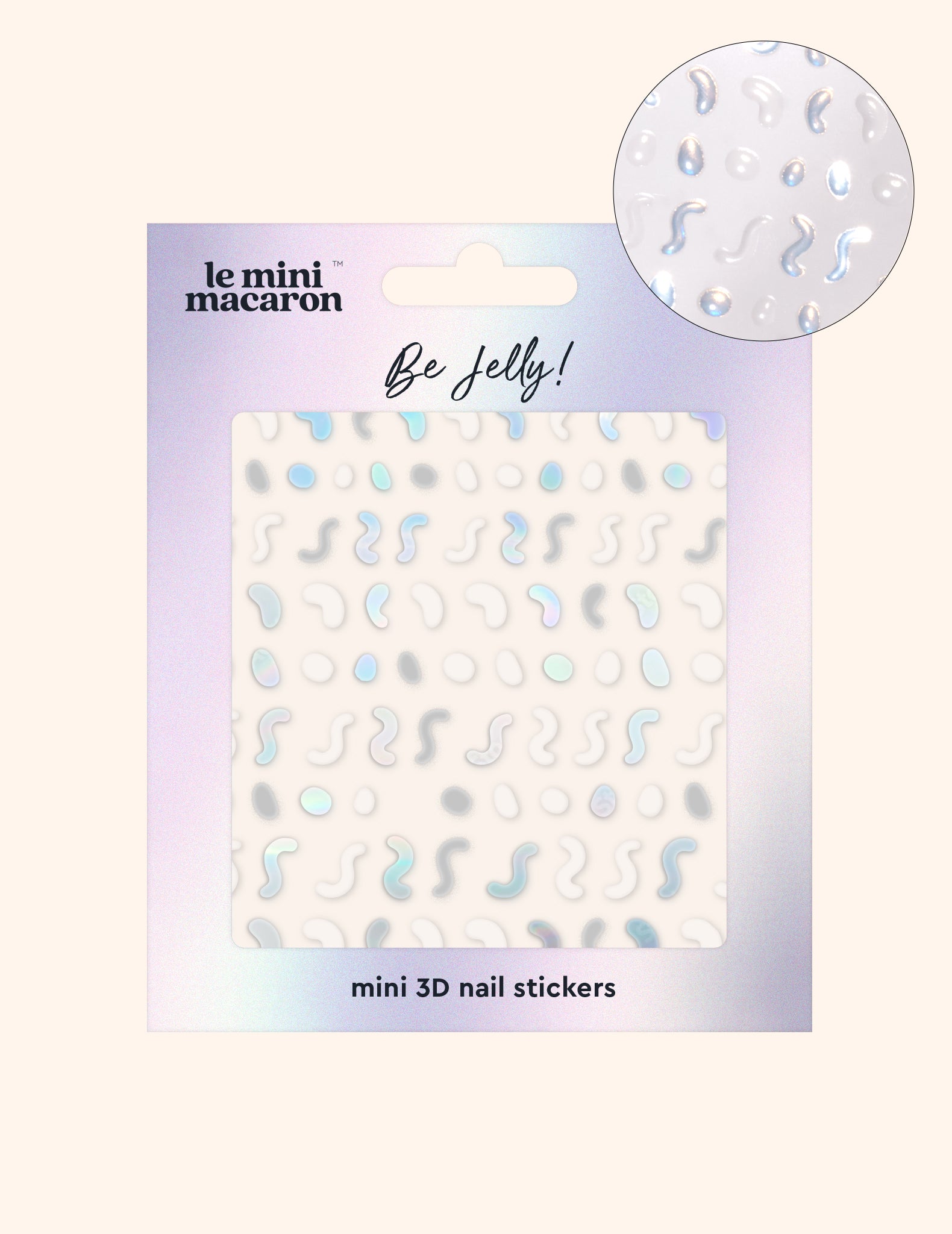 Mini Nail Stickers, Be Jelly (15103156650333)