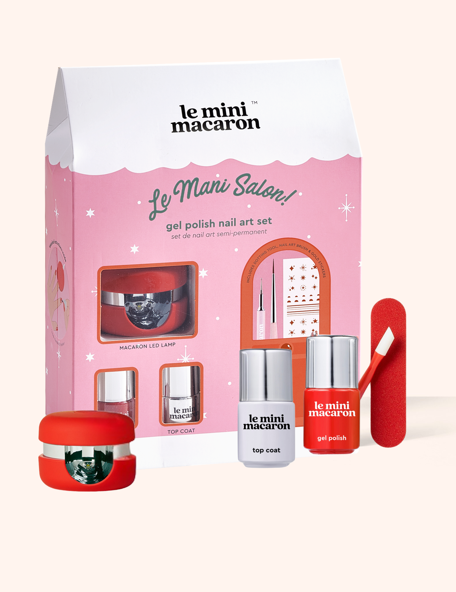 Nail Art Gel Manicure Kit - Le Mani Salon (7807999344882)